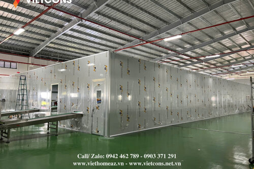 Thi Công Tấm Panel Công Ty Thực Phẩm Tại Đồng Tháp